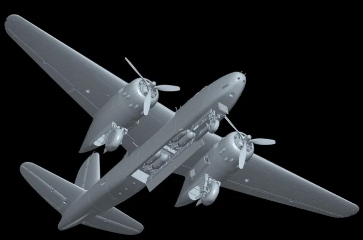 samolot-douglas-a-20g-havoc-raaf-model-01e042-hk-models-stan-nowy