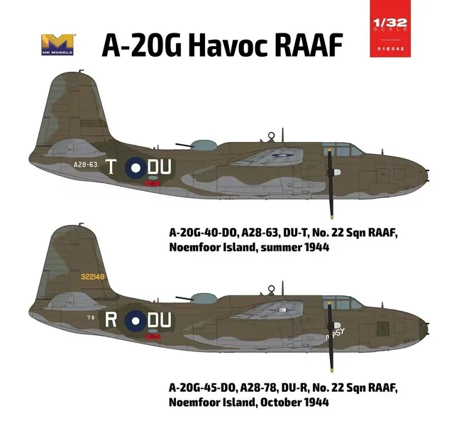 samolot-douglas-a-20g-havoc-raaf-model-01e042-hk-models-stan-zlozenia-do-zlozenia