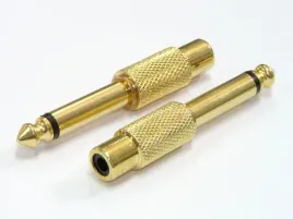 przejscie-jack-wtyk-6-3mm-gniazdo-rca-zlocone