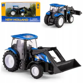 new-holland-traktor-t6-z-lopata-sprzet-rolniczy-pojazd-metalowy-newray