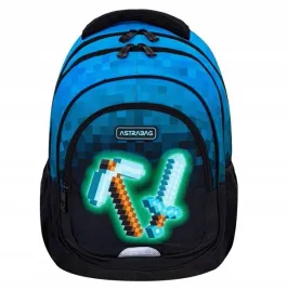 plecak-astrabag-blue-pixel-ab330-astra