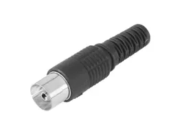 gniazdo-antenowe-proste-czarne-z-odgietka-x10szt