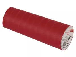tasma-izolacyjna-pvc-20m-19mm-0-13mm-czerwona-x10szt