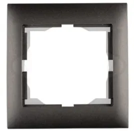 polmark-sigma-ramka-pojedyncza-grafit-mat-r-1d-2433-01-grafitowa