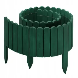 palisada-ogrodowa-plotek-obrzeze-drewniane-200-x-40-cm-zielony-be4nature