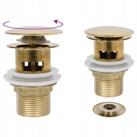 vidaxl-korek-klik-klak-z-funkcja-przelewu-zloty-64x64x91-cm