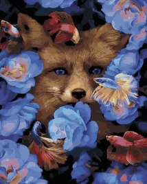 malowanie-po-numerach-czarne-plotno-lis