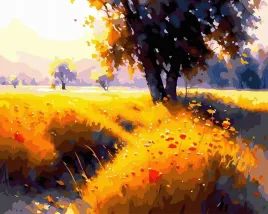 malowanie-po-numerach-zlota-farba-letnia-cisza