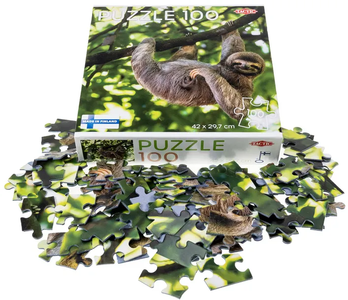 puzzle-100-sloth-hanging-on-tree-marka-tactic