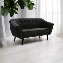 sofa-skandynawska-dwuosobowa-ivo-do-salonu-biura-czarna-kolory-welur