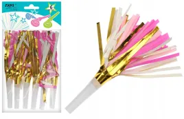 urodziny-gwizdki-z-fredzlami-gold-and-pink-ravi-6-sztuk