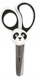 nozyczki-szkolne-z-figurka-zaokraglone-panda-kidea-ergonomiczny