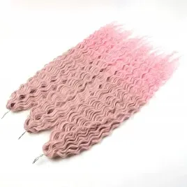 3x-rozowe-syntetyczne-warkocze-do-szydelkowania-naturalne-fale-dlugosc-55cm