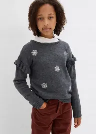 b-p-c-sweter-dziewczecy-z-cekinami-platki-sniegu-164-170