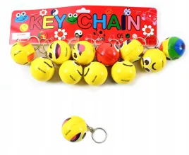 emotki-pilka-okragly-brelok-do-kluczy-zawieszka-do-plecaka-zestaw-12szt