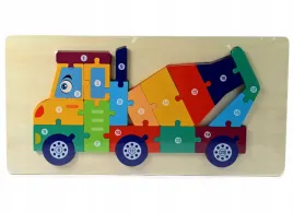 drewniana-ukladanka-samochod-ciezarowka-dzwig-puzzle-edukacyjne-rozne-wzory