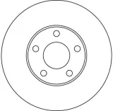 tarcza-hamulcowa-trw-df4045