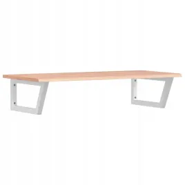 polka-scienna-pod-umywalke-stal-i-lite-drewno-debowe