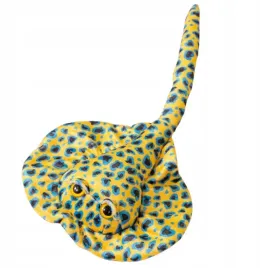 maskotka-pluszowa-plaszczka-przytulanka-zolta-w-kropki-50cm