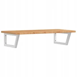 polka-scienna-pod-umywalke-stal-i-lite-drewno-debowe