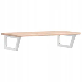 polka-scienna-pod-umywalke-stal-i-lite-drewno-debowe