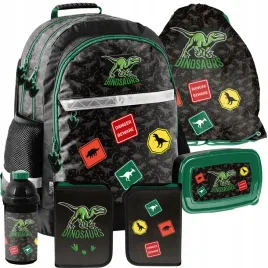 plecak-szkolny-wielokomorowy-dinozaur-19-l-x-5-produktow