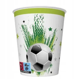 kubki-papierowe-do-napojow-pilka-impreza-urodzinowa-250ml-8-sztuk