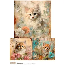 papier-ryzowy-a4-scraplove-cat-junk-journal-3-koty-kotki