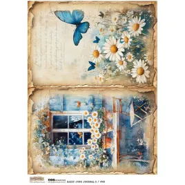 papier-ryzowy-a4-scraplove-daisy-junk-journal-6-stokrotki-okno-motyl