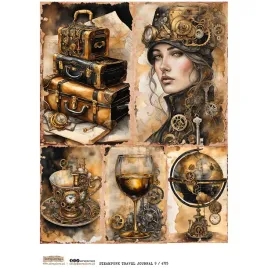 papier-ryzowy-a4-scraplove-steampunk-travel-journal-9-walizki-kobieta-fil