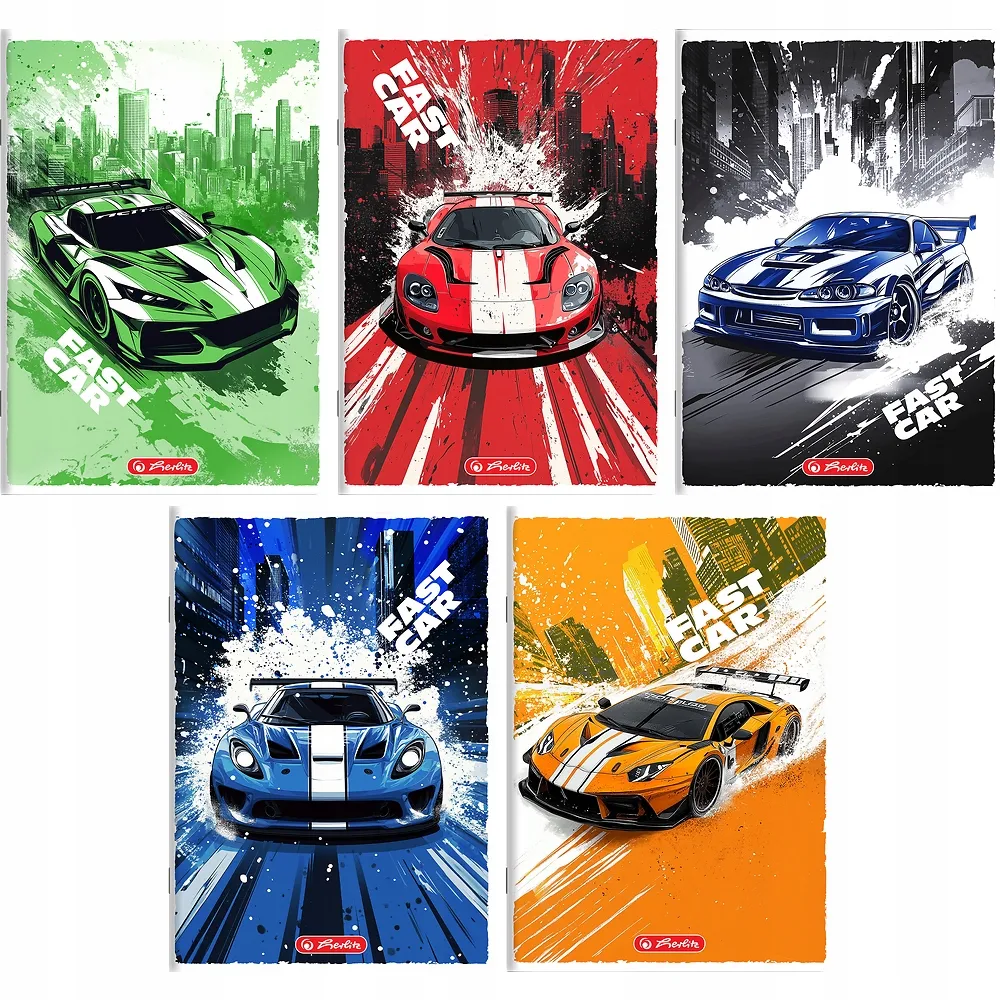 zeszyt-a5-32-fast-car-herlitz-stan-nowy