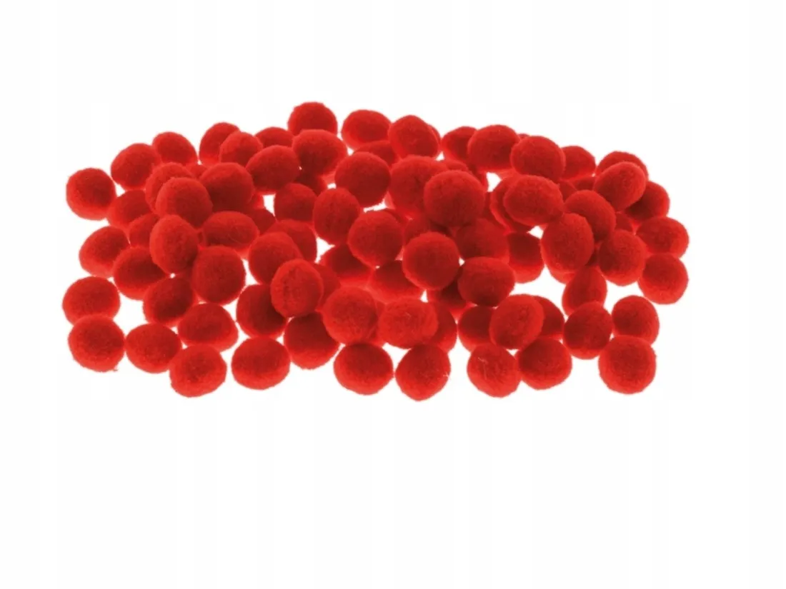 pompony-pom20-10mm-brewis-czerwone