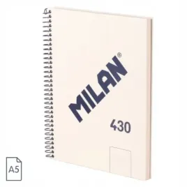 kolozeszyt-a5-80-kartek-gladki-bezowy-milan