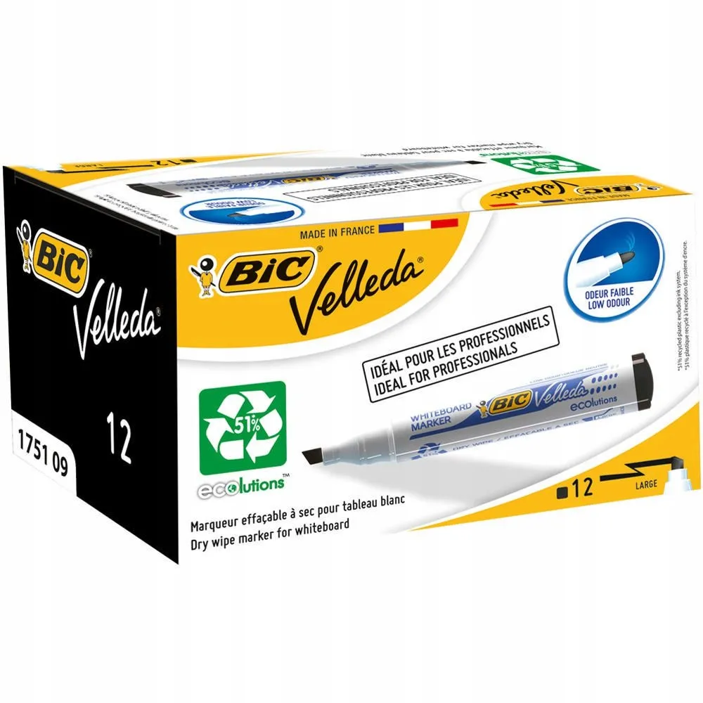 marker-do-tablic-velleda-czarny-bic-stan-nowy