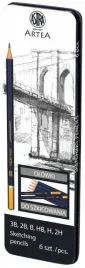 olowki-do-szkicowania-metalowe-etui-artea-astra-5901137112121