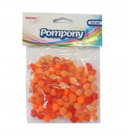 pompony-pom32-10mm-brewis-odcienie-pomaranczowego
