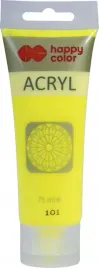 farba-akrylowa-75ml-zolty-fluo-101-happy-color