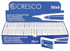 naboje-atramentowe-cresco-6-szt-niebieskie