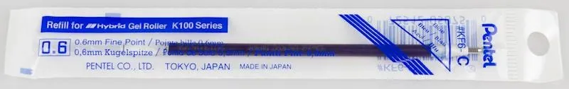 wklad-kf6-c-niebieski-pentel-stan-nowy