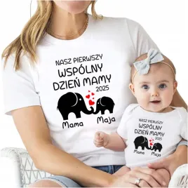 zestaw-koszulka-body-dla-kobiety-pierwszy-wspolny-dzien-mamy-sloniki-xxl