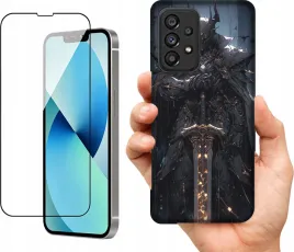 etui-na-samsung-galaxy-a53-wzory-dark-souls-szklo