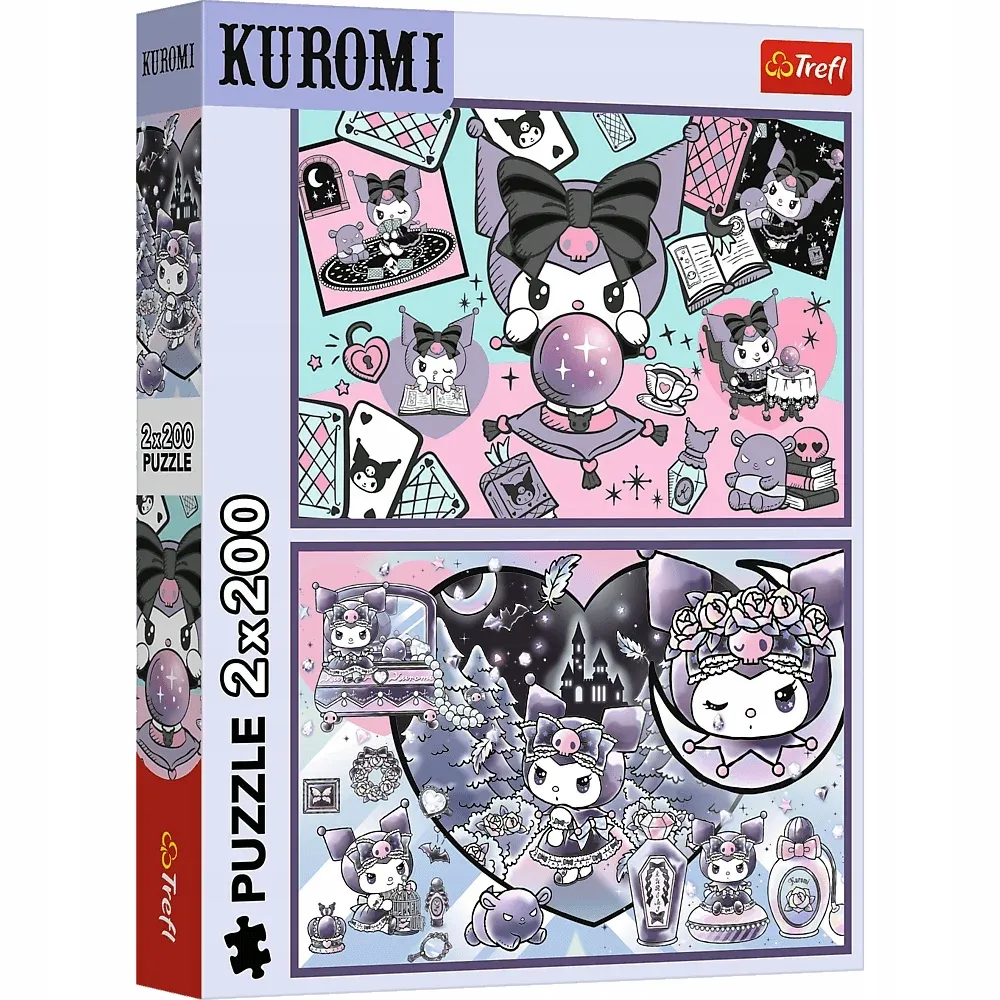 puzzle-2x200-psoty-kuromi-stan-nowy