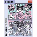 puzzle-2x200-psoty-kuromi-stan-nowy