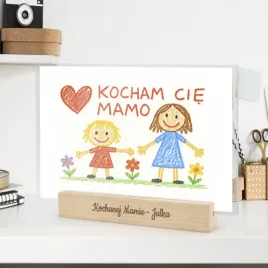ramka-na-rysunki-dziecka-dla-mamy