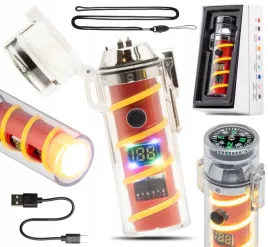 zapalniczka-plazmowa-usb-lukowa-kompas-latarka-kemping-wodoodporna-led-cob