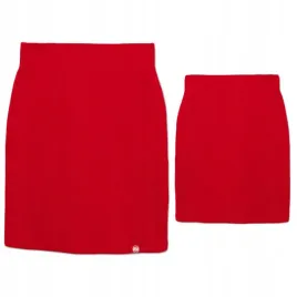 pitbull-west-coast-spodnica-skirt-damska-mini-rib-czerwona-red-xs
