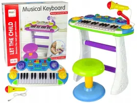 organy-keyboard-krzeselko-mikrofon-niebieski