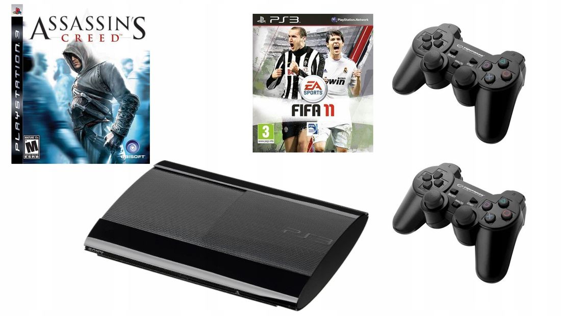 プレイステーション3 Konsola Sony Playstation 3 Super Slim 500 GB – 257442243