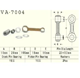 vesrah-korbowod-suzuki-rm125-92-96r