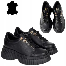 buty-karino-5077-lekkie-i-wygodne-czarne-polbuty-38-z-naturalnej-skory